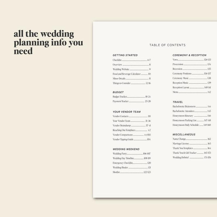 Wedding Planner - Efficiently Organize Your Wedding