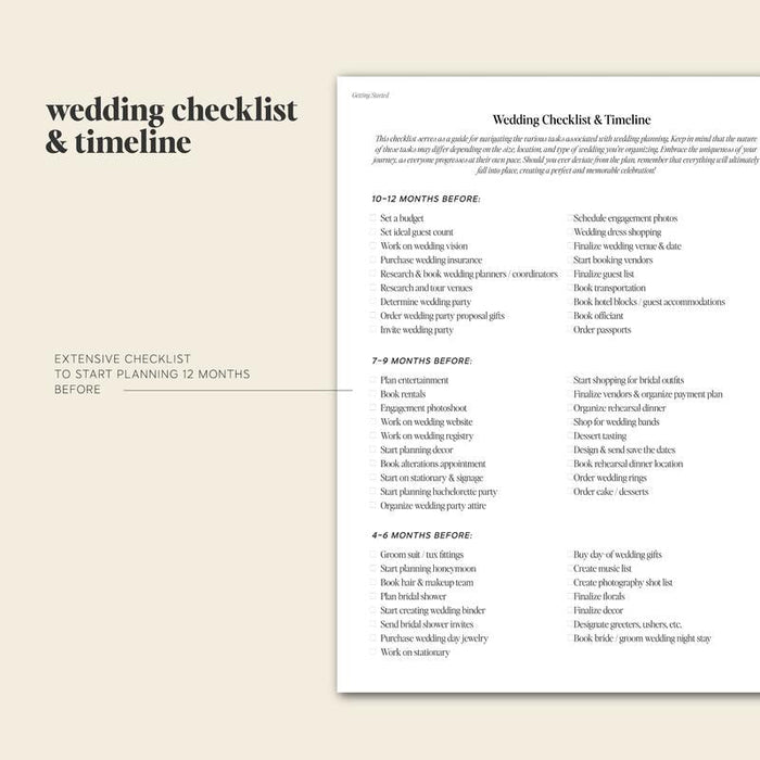 Wedding Planner - Efficiently Organize Your Wedding