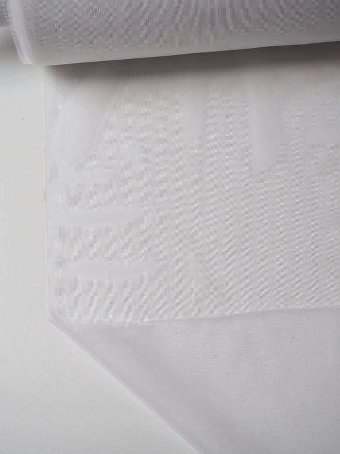White Fine Stretch Mesh