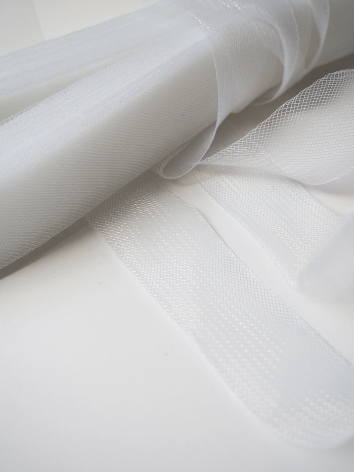 White Horsehair Braid 38mm