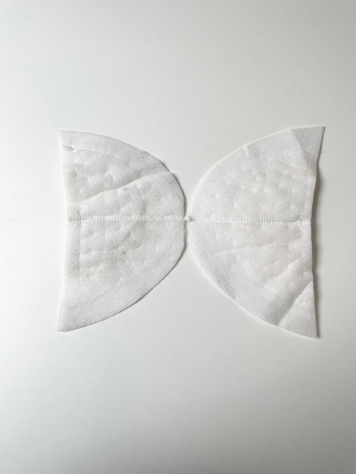 White Shoulder Pads