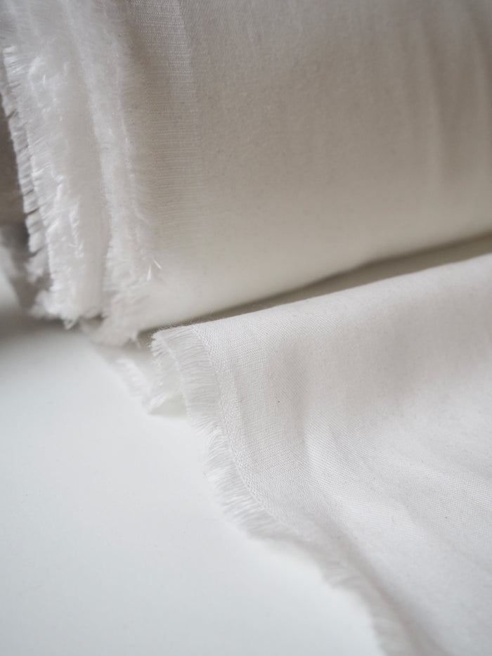 White Soft Viscose Twill