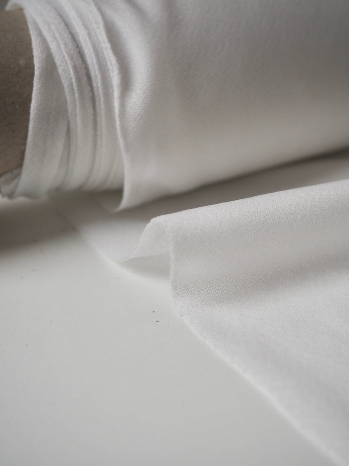 White Stretch Mediumweight Fusible Interfacing