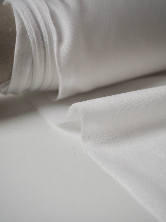 White Stretch Mediumweight Fusible Interfacing