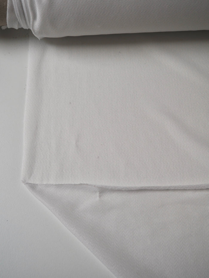 White Stretch Mediumweight Fusible Interfacing