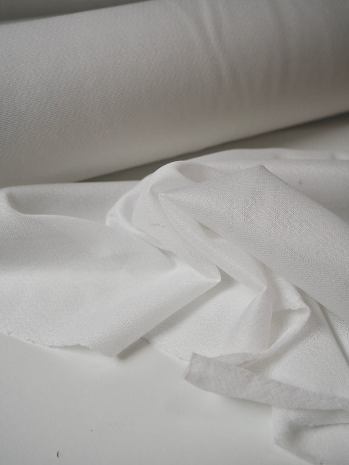 White Stretch Mediumweight Fusible Interfacing