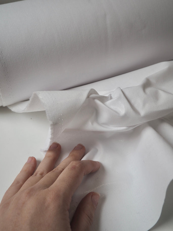 White Structured Cotton Fusible Interfacing