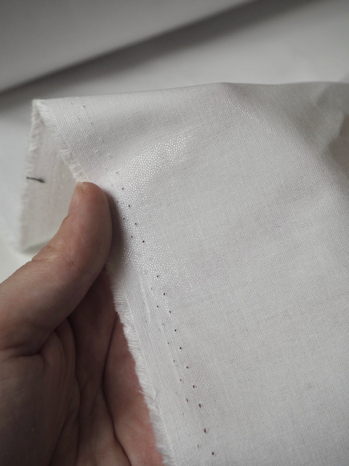 White Structured Cotton Fusible Interfacing