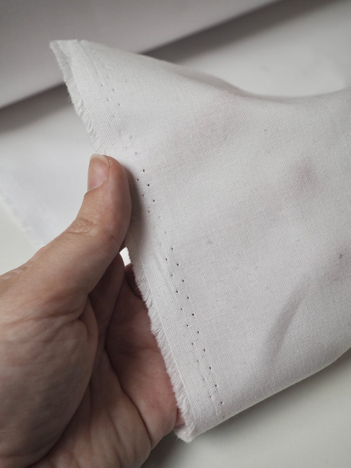 White Structured Cotton Fusible Interfacing