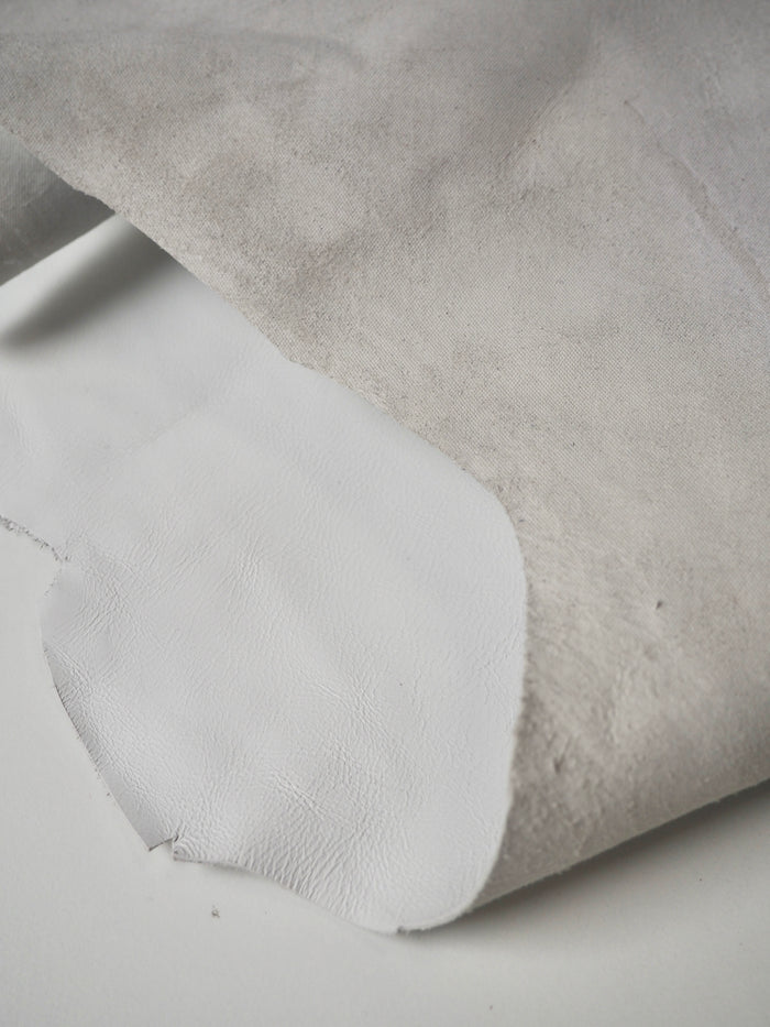 White Thick Lambskin