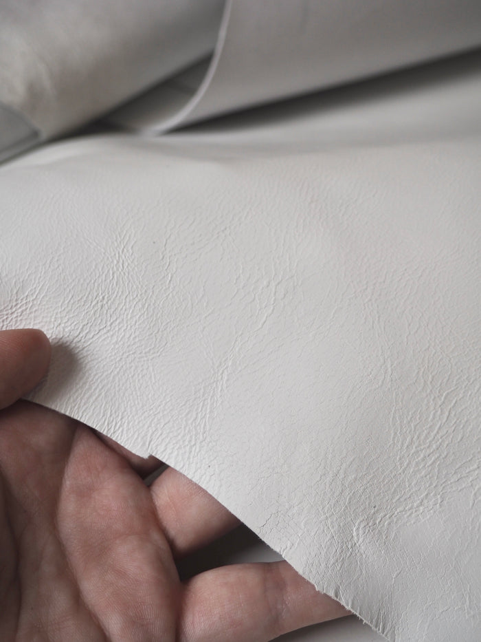 White Thick Lambskin