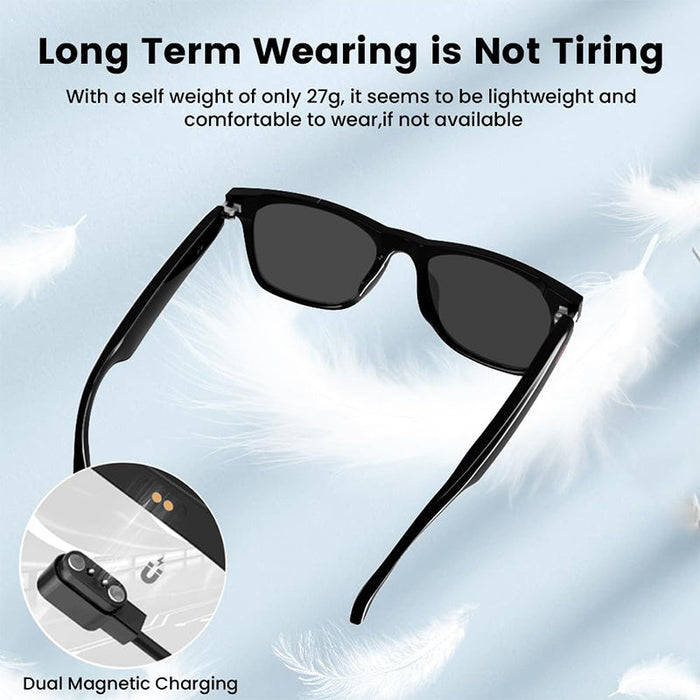 Wireless Headphone Smart Glasses for Music & Calling