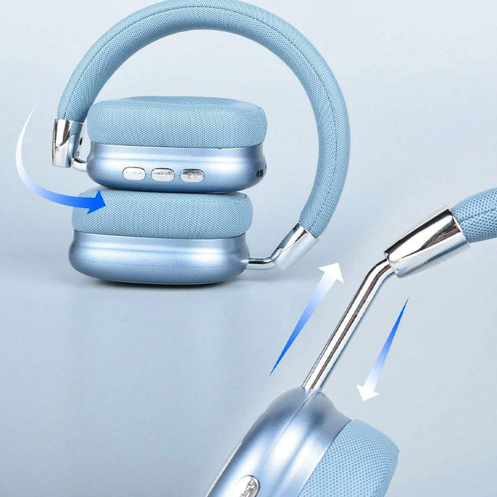 Wireless Headphones with Built-in Microphone