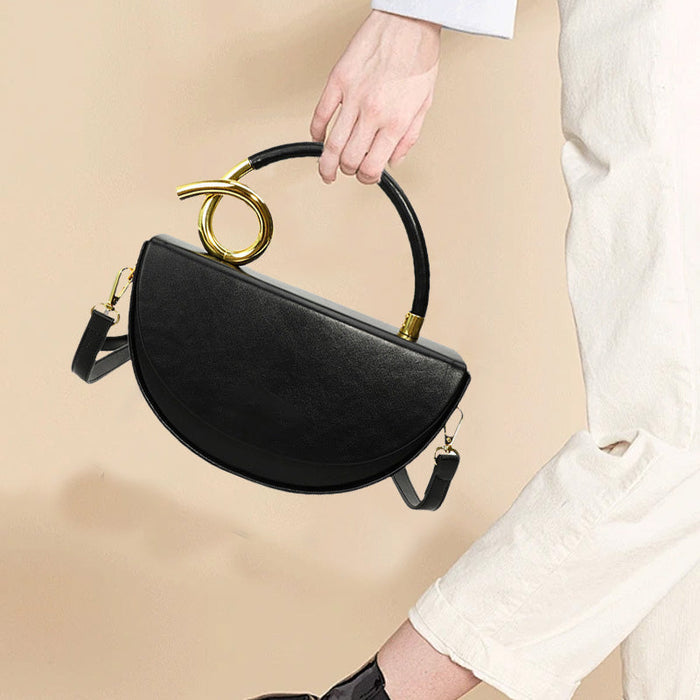 Women's Fashionable Solid Color Handbag