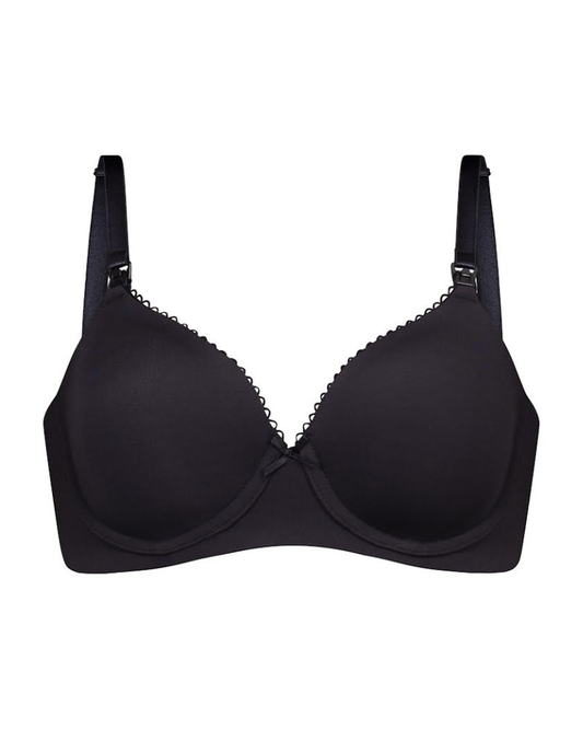 You 100-609 Black Leah Molded Nursing Underwire Bra myselflingerie.com