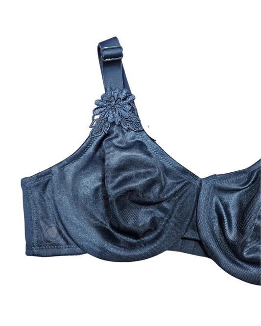 You 100-515 Blue Naomi Seamless Minimizer Underwire Bra myselflingerie.com