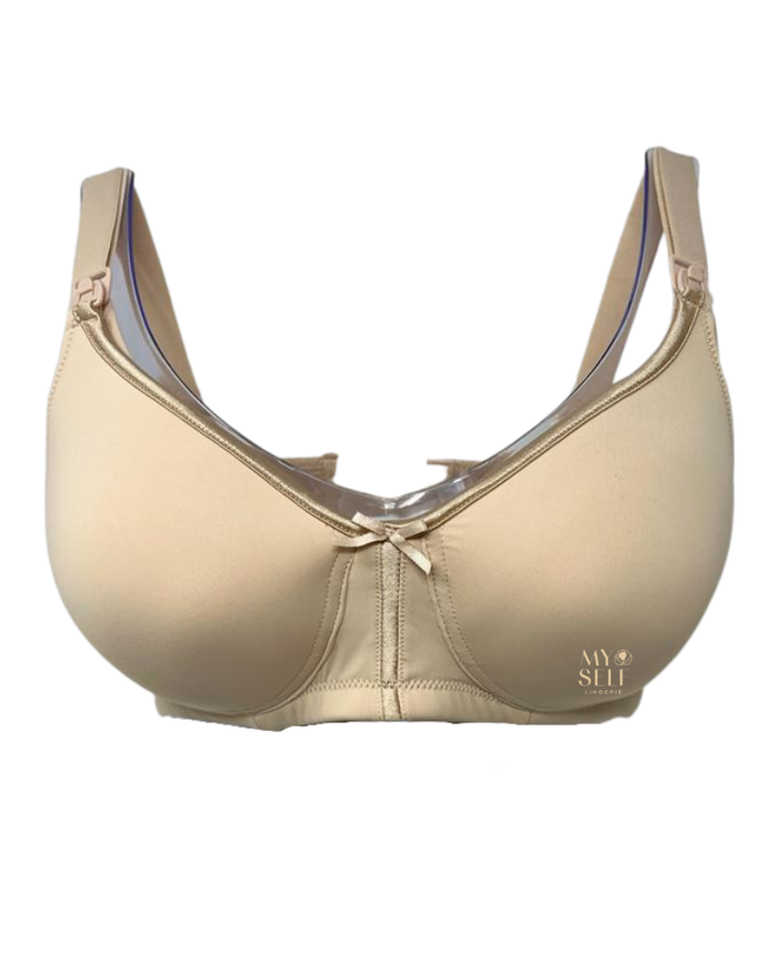 You Molded Wire Free Nursing Bra Myselflingerie.com